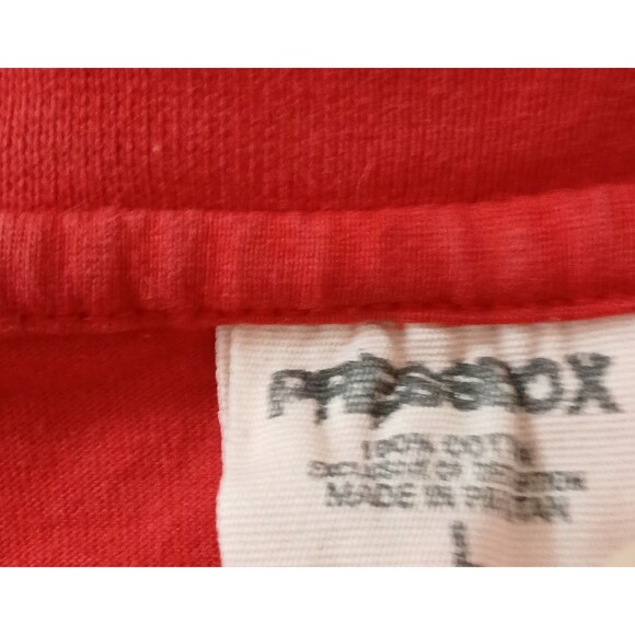 Maryland Terrapins Pressbox Oversized Long Sleeve Shirt Red L Spirit Jersey Type - Picture 6 of 6